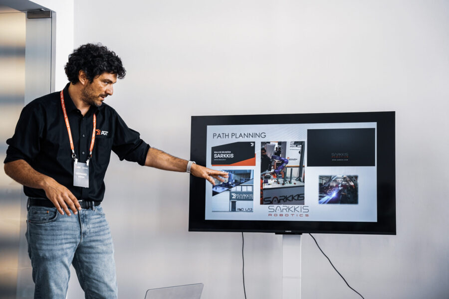 Germano Veiga, the CTO of AGT Robotics