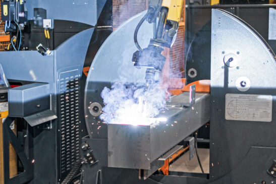 beammaster welding a beam